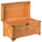 Vintiquewise Barn Design Large Decorative Farmhouse Wooden Storage Trunk Chest QI003804L - alternate 2